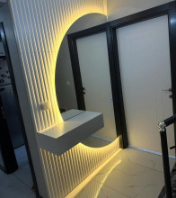 Oval Lüks LED'li Banyo Aynası #14